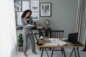 paperwork bookkeeping computer